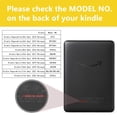 thumbnail image 3 of Funda Inteligente De Concha Delgada Pintada Para Kindle 10th J9G29R 2019 Magnética De Cuero PU Ligera Premium Con Sueño Automático/Despertar, 3 of 4