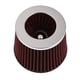 thumbnail image 4 of Filtro de admisión de aire frío del automóvil Sunnimix 3 Pulgadas Cono aluminio Kit de Inducción manguera Rojo, 4 of 8