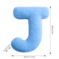 thumbnail image 3 of J Almohada con letras inglesas Combinación de letras Almohada con forma especial para sofá y mesita de noche, 3 of 3