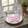 thumbnail image 5 of YingYouFu 20PC Butterfly Shaped Disposable Cocktail Napkins, Unique Pattern Soft Paper Beverage Party Napkins, Decorative Table Supply for Birthday Wedding, Baby Shower, Holiday Event Table Decor, 5 of 6