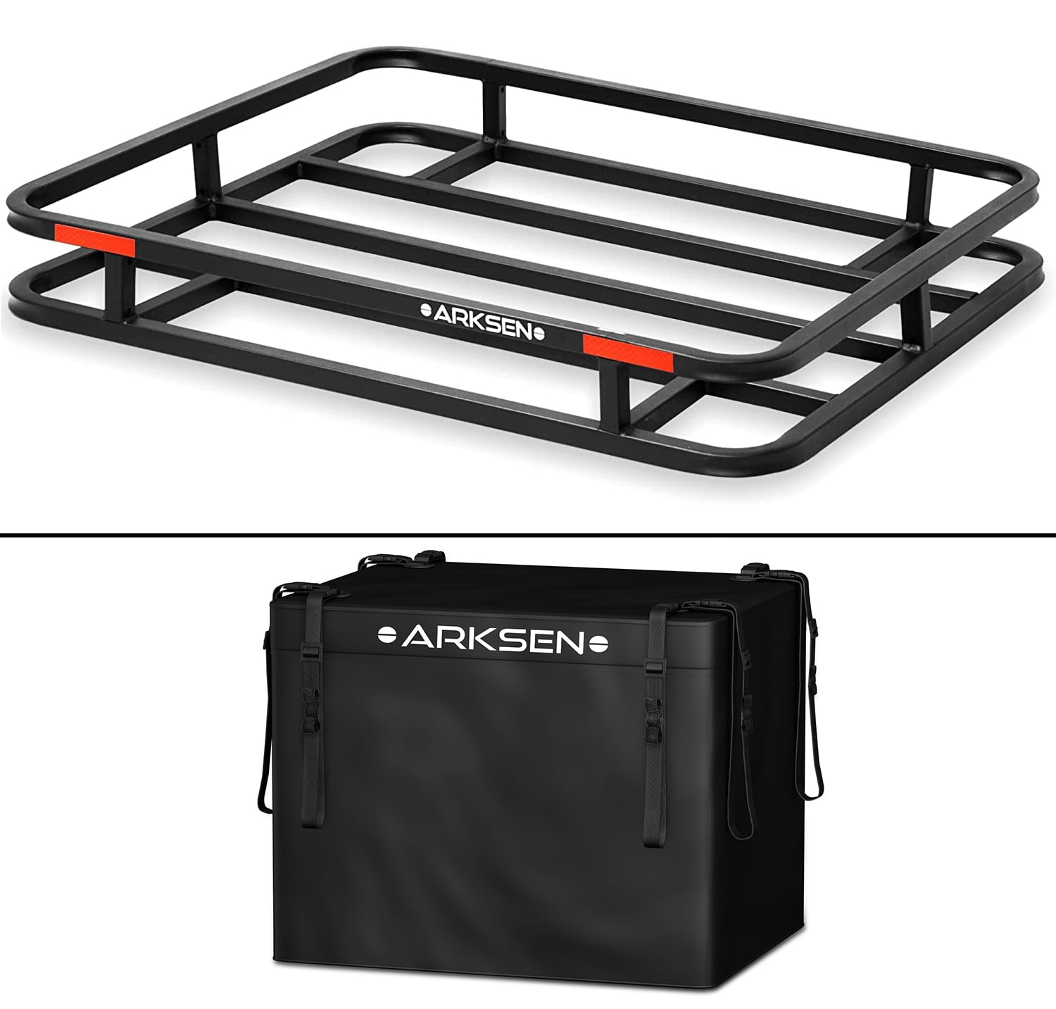 ARKSEN 32 x 26 Inch Heavy Duty Bumper Mounted Cargo