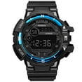 thumbnail image 2 of Ausyst Men's Watch Fashion Men LED Digital Date Military Sport Rubber Quartz Watch Alarm Watches for Men, 2 of 9