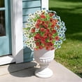 thumbnail image 1 of Ramo de Flores Artificiales de 56 Cm de Altura con Plantas Artificiales para Decoración de Jardín, Patio y Exteriores. Flores de Plástico para Patio, Jardín, Pasillo, Centro de Mesa, Decoración Del H, 1 of 6