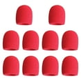 thumbnail image 2 of funtasica 10 Pcs Housse de Microphone Portable Robuste pour Discours Salles de Conférence Fêtes Rouge, 2 of 9