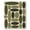 Green, Pattern 14, variant on ODIKA 4'x6' Machine Washable Non-Slip Area Rug, Abstract Dark Green High Traffic Rug, Green, 959718
