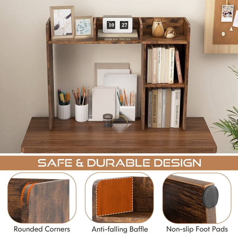 Desktop Shelf BYCY Double H Display Bookshelf Desktop Organizer Guyana ...