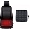 thumbnail image 4 of Riwesomey Cojín de calefacción para coche, 2 velocidades, ajustable, Universal, para asiento de camión, cubierta térmica, para invierno y Ventana automotriz, 4 of 6