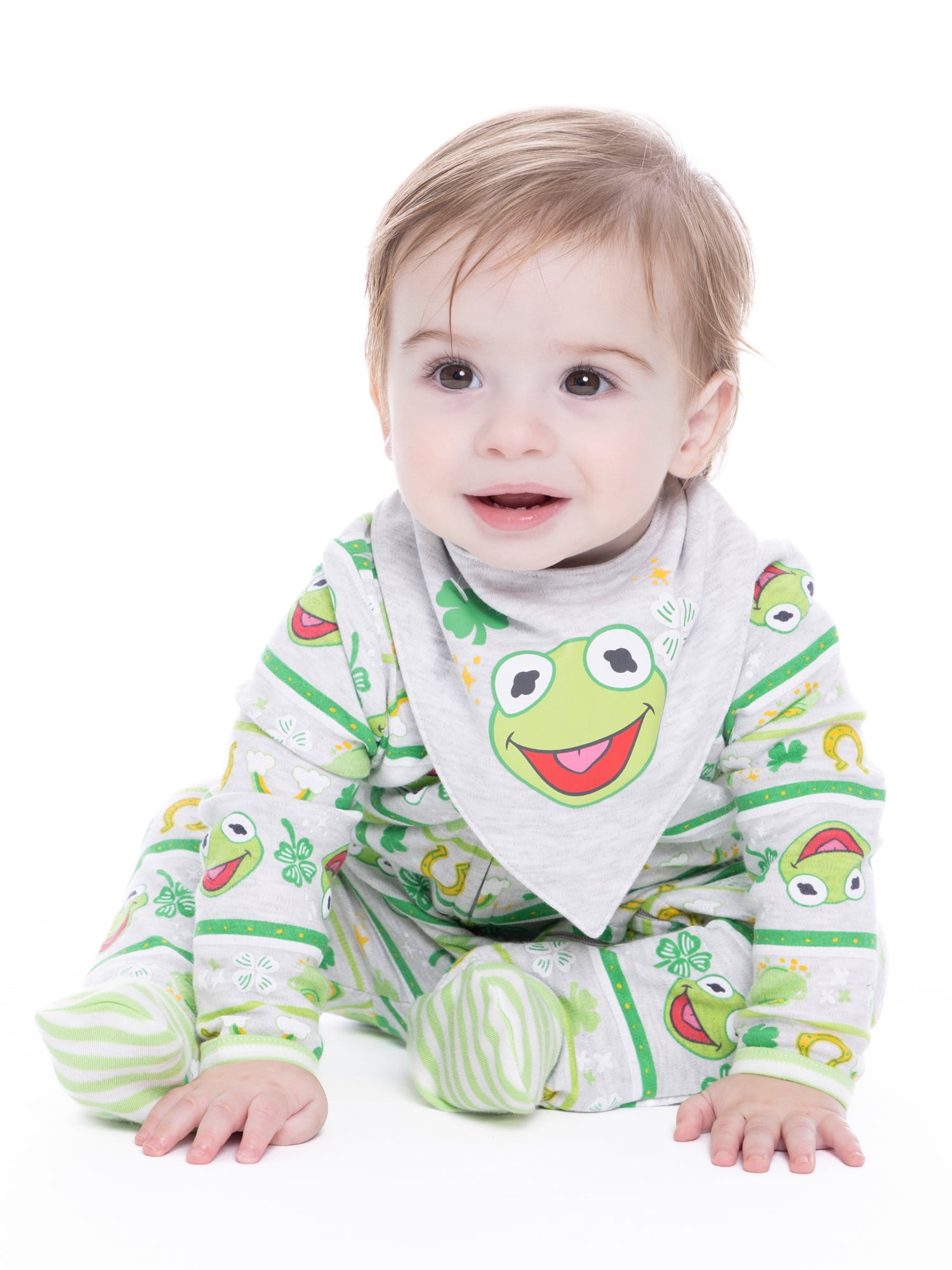 Kermit the Frog Baby Saint Patrick's Day Layette Gift Set, 2-Piece, Sizes Newborn-6/9 Months