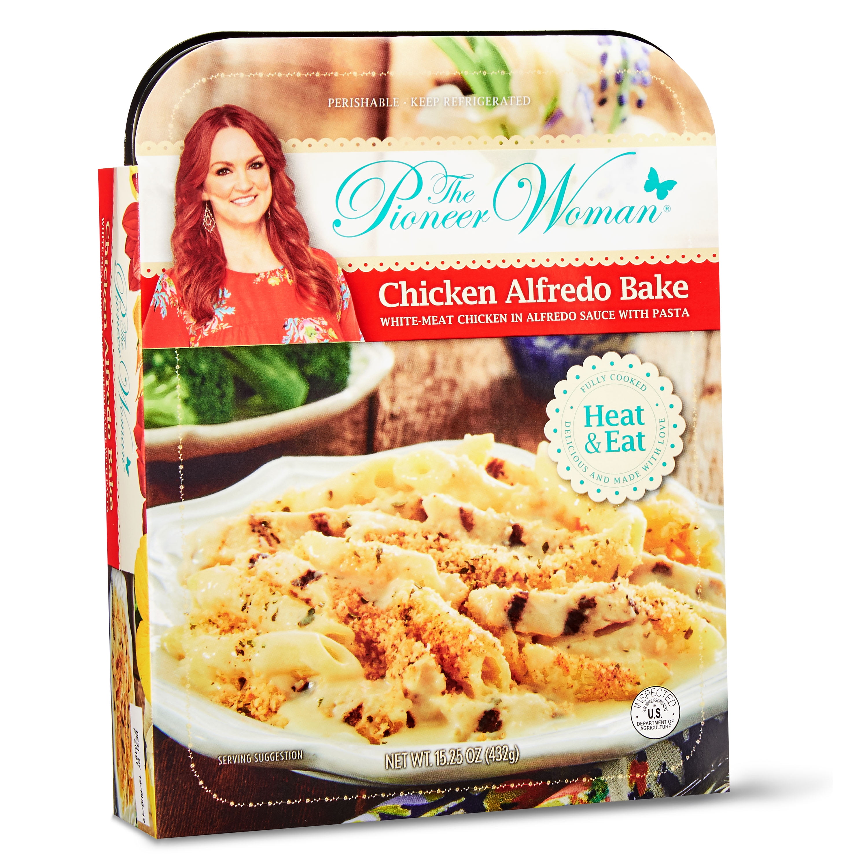 The Pioneer Woman Chicken Alfredo Bake, 15.25 oz - Walmart ...