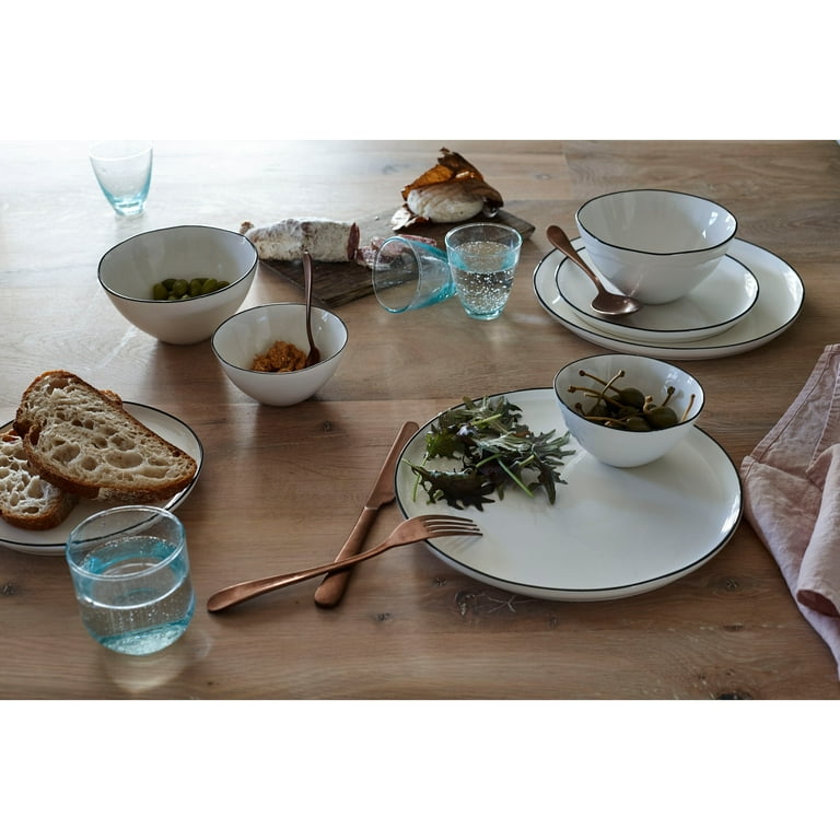 Canvas Home Abbesses 16-Piece Set Black