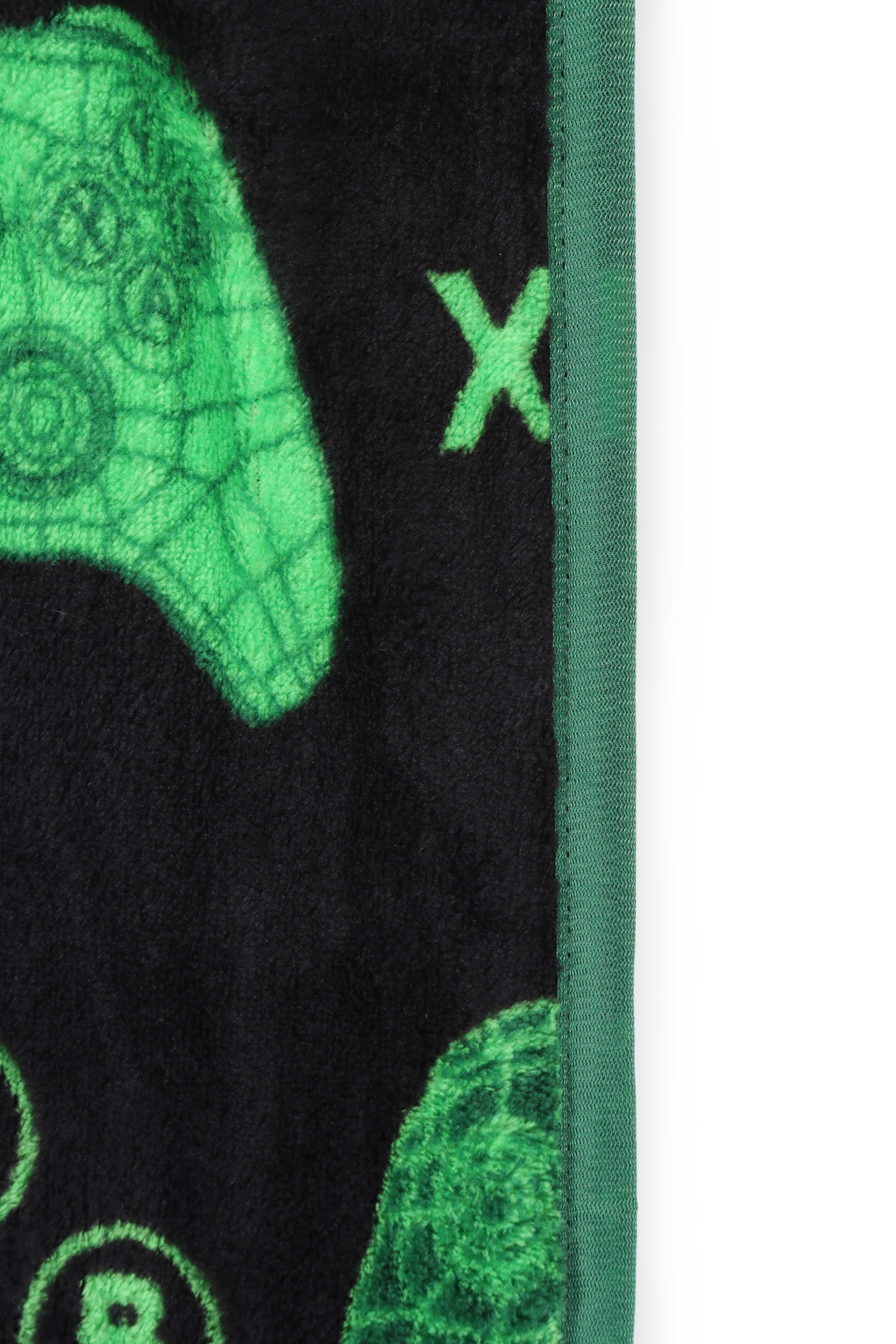 XBOX Kids Throw Blanket, 3D Hardware, Soft Coral Fleece, Multicolor, 46"x60"