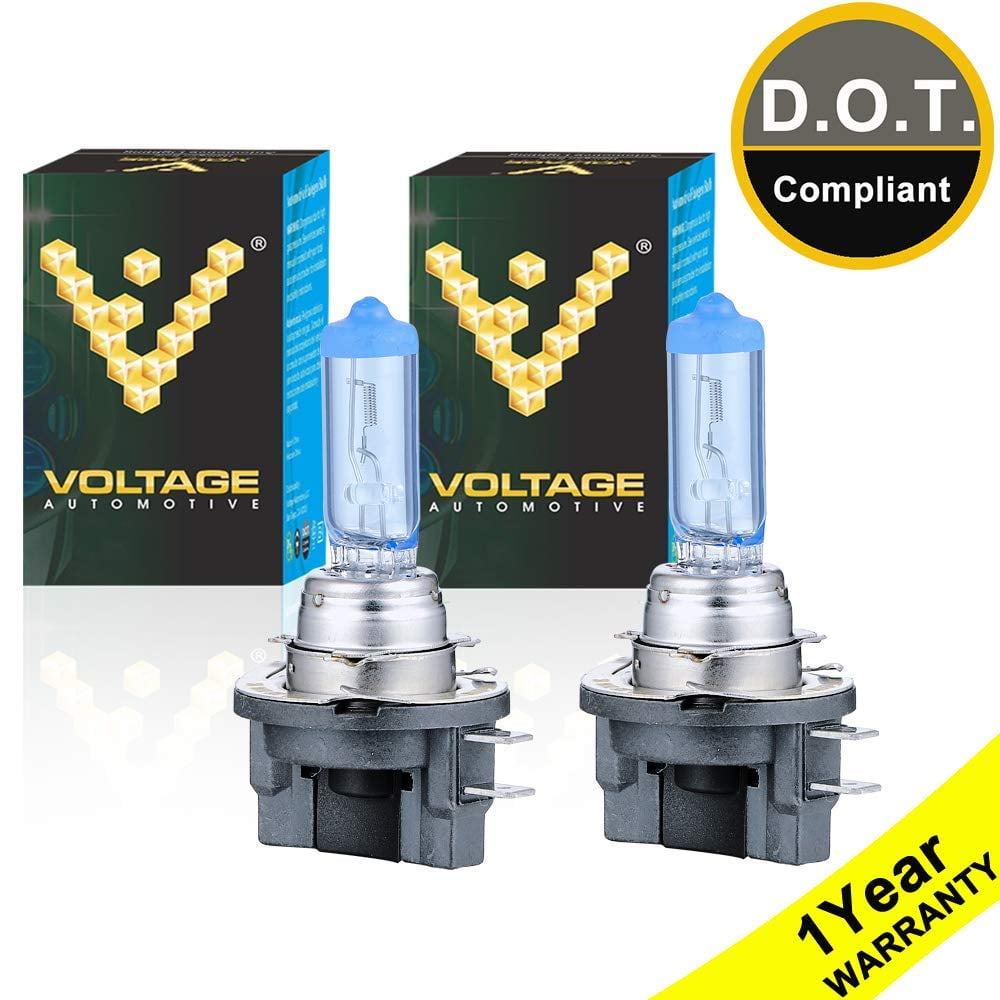 Voltage Automotive H11B Headlight Bulb Polarize White Replacement Professional Upgrade For Low