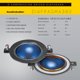 thumbnail image 3 of Diafragma Reemplazo Para Tweeter 3" Audiobahn DIAFRAGMA380, 3 of 3