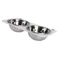thumbnail image 1 of Cuencos Elevados De Agua Para Comida Para Perros, Comedero Para Perros Montado En La Pared De Altura Ajustable, Cuencos Extraíbles De Fácil Limpieza De Acero Inoxidable De 0,8 L, 1 of 7