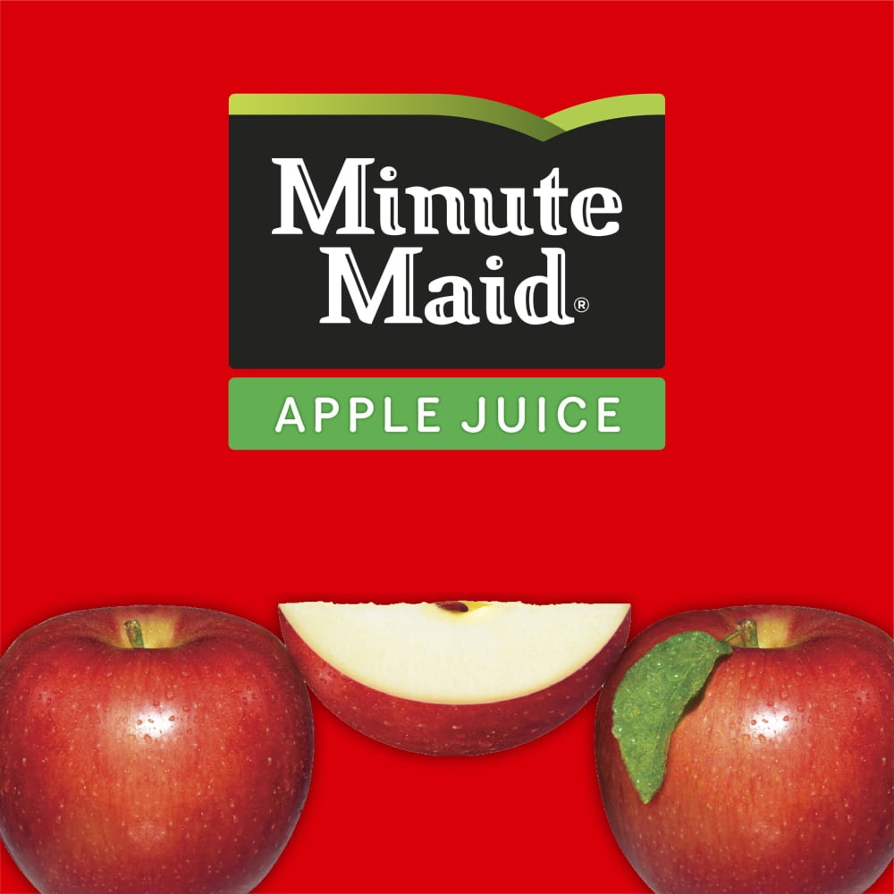 Minute Maid Apple Juice With Vitamin C Fruit Juice Drink 6 ct / 10 fl oz - 2 Box
