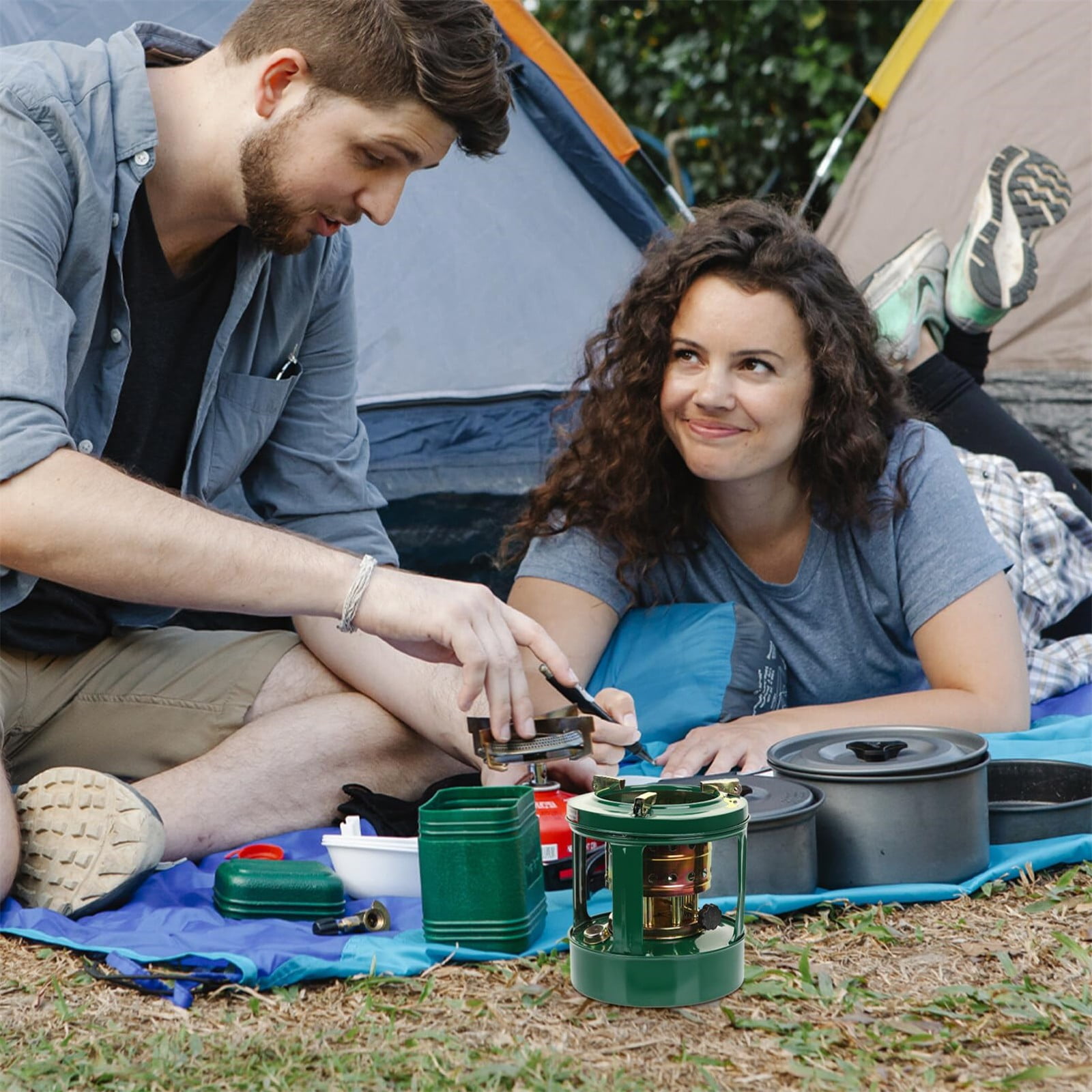 Clearance! Dienrx Kerosene Stove, Heater Portable Bbq Outdoor Heater Mini Heater Indoor Heaters Indoor Bbq Kerosene Stove Indoor Paraffin Heating Stove Furnace Core Cooking Utensil