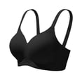 thumbnail image 2 of YTCAMLO Wireless Bras Women Solid Plus Size Minimizer Soft Push Up Bra Full Supportive Coverage Adjustable Straps Underwear Everyday Bras, 2 of 5