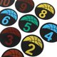 thumbnail image 4 of Flat Cones, Numbered Floor Markers, Floor Marker Set, Football, Basketball, Sports, Speed, Agility, Training, Numbers 1-10, 4 of 4