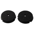 thumbnail image 2 of MYG 190mm Round Active Charcoal Filter for Exhaust Hoods, Black, Compatible with Various Models, Improves Air Quality, Reduces Allergens, Easy Replacement Every 3 Months, 2 of 10