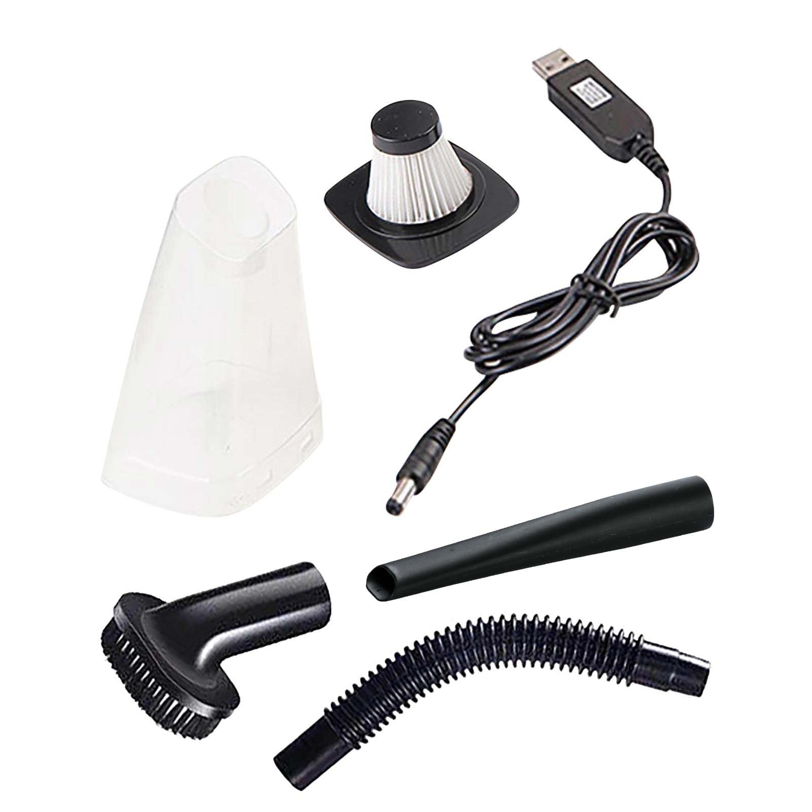 120W 12V Car Vacuum Cleaner with Brush & Hose - High Power Wet/Dry Handheld for Vehicle & Household Use()
