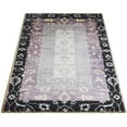 thumbnail image 2 of Rugsotic Carpets Handmade Rugs Hand Knotted Rectangle 5'x8' Multicolor Viscose for Indoor Use, 2 of 4
