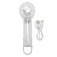 thumbnail image 2 of Ventilador Portátil Portátil, 3 Engranajes Cuerpo Transparente USB USB Recargable Ventilador Portátil 2000mAh Batería Alta Velocidad De Viento De Alto Ruido Para Al Aire Libre,, 2 of 7
