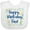 AA-White, variant on Inktastic Happy Birthday Dad Boys or Girls Baby Bib