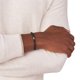 thumbnail image 5 of Pulsera Fossil JF02887040 con cuentas de lava negras para hombre, 5 of 7