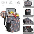 thumbnail image 5 of Backpack Cooler,Soft Backpack Coolers Insulated Leak Proof Travel Cooler Bag Waterproof Lunch Picnic Beach Work Trip Thermal Bag Drink Beverage Beer Bag Cooler Mushroom, 5 of 6
