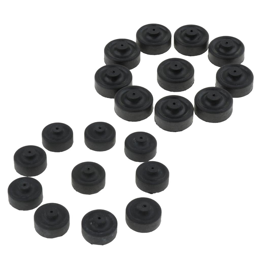 20 Pack Aquarium Oxygen Pump Replacement Parts Diaphragm for Fish Tank