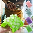 thumbnail image 3 of Vikakiooze Ice Cube-Tray Mould With Lid Honeycomb Shape 33 Grids Food Safe Grade Silicone, 3 of 5