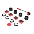 thumbnail image 4 of Shifter Mover, Heavy Furniture Moving System Lifter Kit 360° Rotatable Sliders Labor Saving 13Pcs  For Fish  For Carrying, 4 of 8