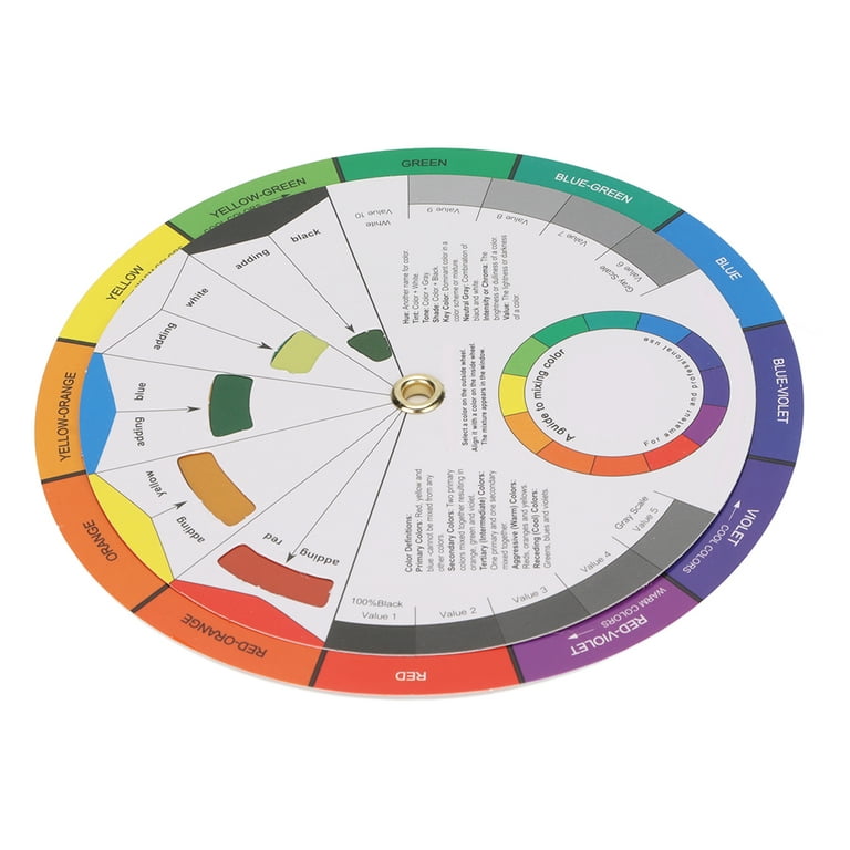 Color Wheel, Blending Effect Reversible Wheel Pocket Color Wheel For  Household For Classroom S 