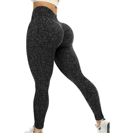 

ZHAGHMIN Womens Black Athletic Shorts Leopard Yoga Exercise Pants Fitness Women S High Seamless To Lift Waist Tights Print Yoga Pants Maternity Yoga Pants Over The Belly Underwear For Yoga Pants Wom