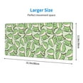 thumbnail image 4 of Disketp Gaming Mouse Pad Cute Crocodile Pattern Large Mouse Mat Long Extended Desk Pad Non-Slip Rubber Mice Pads Stitched Edges Thin Pad (11.8x31.5 Inch), 4 of 9