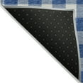 thumbnail image 3 of Addison Rugs Chantille Indoor/Outdoor Transitional Plaid Navy Washable Runner Rug, 2'3" x 7'6", 3 of 6