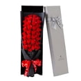 thumbnail image 2 of Ramo de flores de jabón de rosas, decoración del día de San Valentín en caja de regalo, ramo floral de centro de mesa para parejas de aniversario de, 2 of 8
