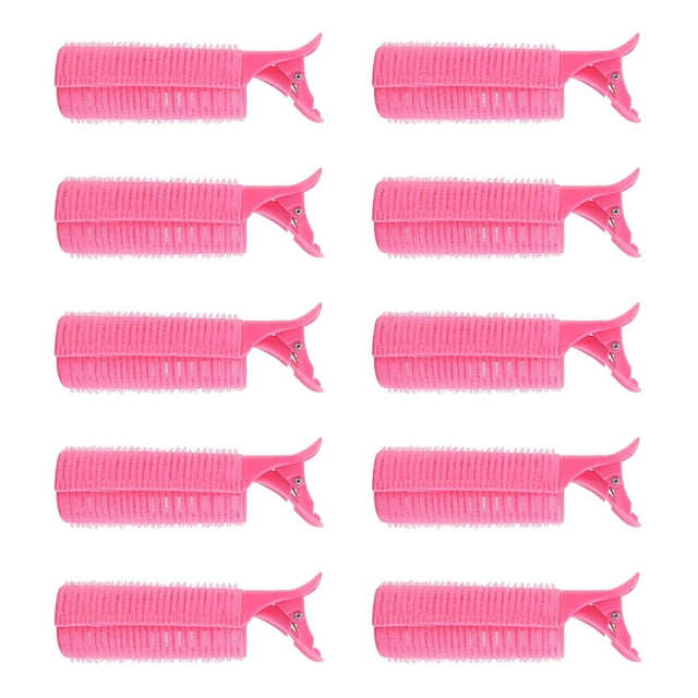 letairis Pinces à Cheveux Volumis Frisage Bang Rouleaux Ménage Lavables Réutilisables en Plastique Épingles à Cheveux Sans Chaleur Accessoires 10 Pcs