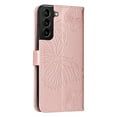 thumbnail image 6 of Nalacover For Samsung Galaxy S22 Plus Case,Luxury Embossed Butterfly PU Leather Flip Kickstand Magnetic Card Wallet Shockproof Protective Cover with Wrist Strap.For Samsung Galaxy S22 Plus,Rosegold, 6 of 11