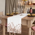 thumbnail image 2 of Table Runners 120 Inches Long Dress Scarves, Spring Floral Farmhouse Coffee/Dining/Kitchen Table Runner for Living Room, Watercolor Elegant Pastoral Flowers 13x120 Inch, 2 of 9