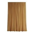 thumbnail image 6 of Efavormart 2 Pack | Gold Fire Retardant Scuba Polyester Curtain Panel Backdrops Wrinkle Free With Rod Pockets - 10ftx10ft, 6 of 10
