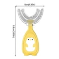 thumbnail image 3 of Cepillo de dientes en forma de U para niños de limpieza a fondo 360 para edades de 2 a 12 años, 3 of 5