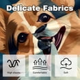 thumbnail image 3 of Corgi Velvet Throw Pillow Covers Set of 2 - 16x16, 18x18, 20x20 Inches - Unique Patterns - Bed Pillow Inserts Included for Various Occasions, 3 of 6