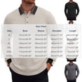 thumbnail image 3 of Mens Casual Shirts Long Sleeve Fashion Classic Solid Color Golf Shirt Lightweight Basic Work Tops, 3 of 8
