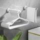 thumbnail image 1 of Organizador plegable de metal para guardar ropa, perchero para balcón, baño, sin perforaciones, para colgar en la pared, gancho telescópico, perchero para guardar ropa, organizadores de armario y alma, 1 of 6