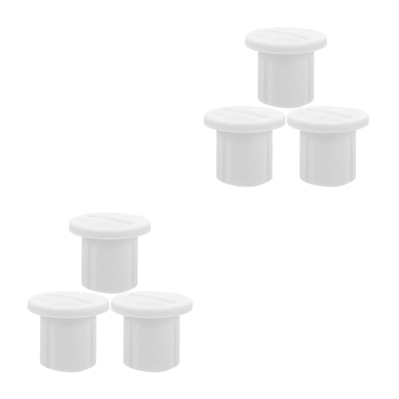 UPGRATOR Plastic Ladder Training Screws White Easy Install for Toddlers 6Pcs