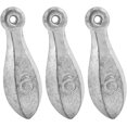 thumbnail image 2 of czcpp-5 Pack Fishing Bank Sinkers, Surf Fishing Catfish Sinker Terminal Tackle Accessories Fish Finder Rig Bottom Rig River Fishing Freshwater Saltwater Channel Pompano Striper, 2 of 4
