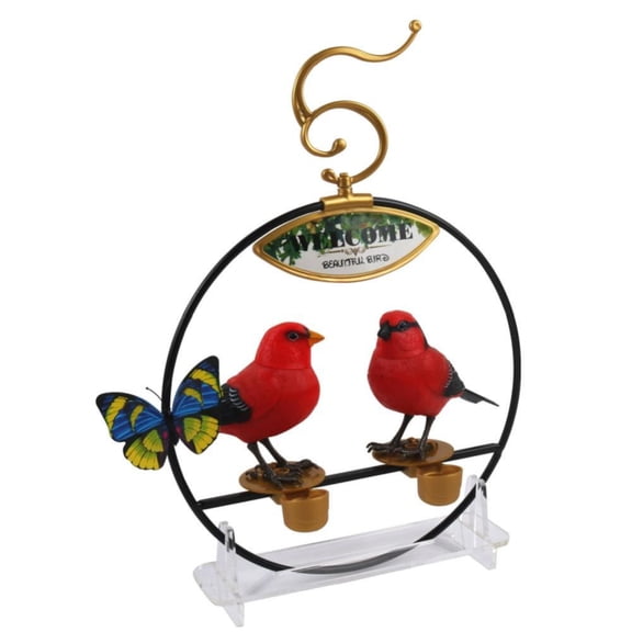 AJZIOJIRO Voice-Activated Two-Bird Control Toys, Modeled After Parrot Toys
