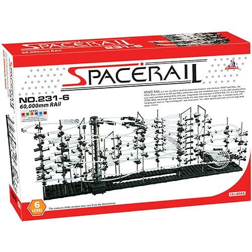 spacerail marble roller coaster