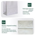 thumbnail image 5 of IN-JOOYAA Gift Bags Mini Small Kraft Paper Gift Bags with Handles 12 Pcs (Silver, 4.7 x 2.4 x 6 in), 5 of 5
